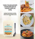GROVE 6x 12oz Set (7 Penne Pasta Pasta Penne Rigate, Bundle with Slotted Spoon Gluten Italian-pasta with sauce-holding