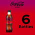 16.9 oz, 6 Pack Coca-Cola Zero Sugar Cherry Diet Soda Soft Drink, fl