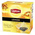 20 Lipton Black Tea Lemon, Pyramid Tea Bags, Flavored Teabags for a Refreshing Cup of Tea, Total Tea Bags