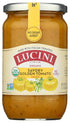 Lucini Organic Golden Tomato Sauce, Classic Italian Sauce in Glass Jar, 24 oz, No Sugar Added