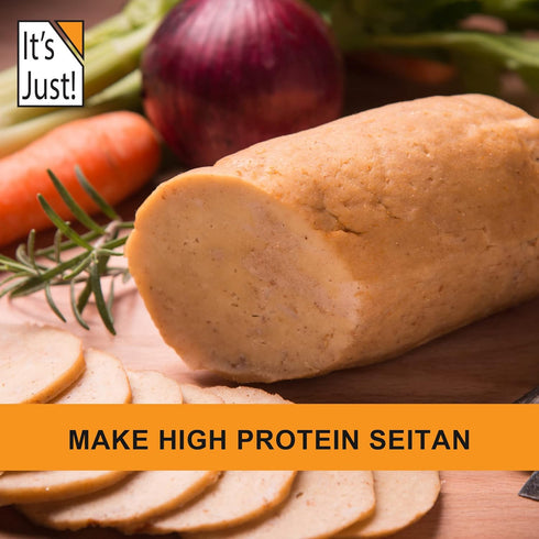 20 oz It's Just! Vital Wheat Gluten Flour - High Protein, Vegan, Low Carb, Keto Friendly
