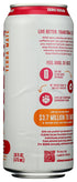 16 Oz Clean Cause Organic Strawberry Lemonade Sparkling Yerba Mate, Fl