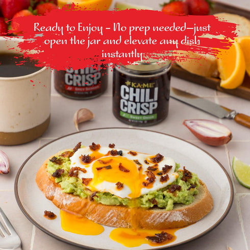 KA-ME Sweet Onion Chili Crisp - Authentic Spicy Sauce