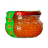 TEAMORE 4.23 oz 120 Alaskan Salmon Roe Naturally Light Salt, Red Caviar, Ikura, Chilled Gourmet Seafood, | g