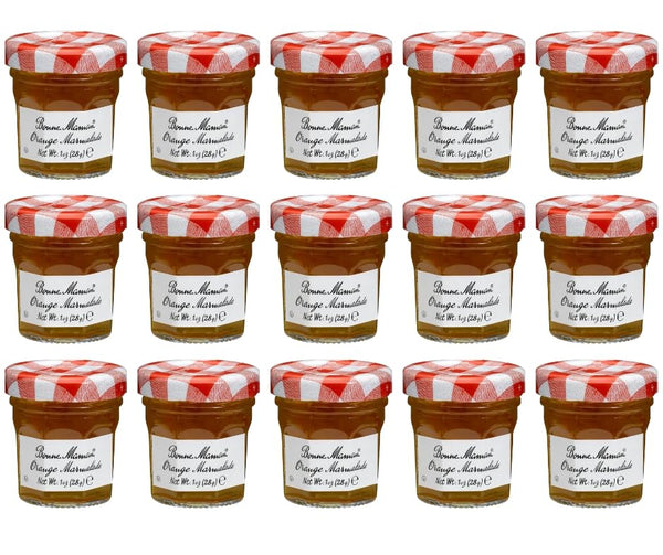 Bonne Maman Orange Marmalade, 1 Ounce Jars (Pack of 15)