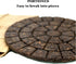 Compressed Pu-erh Tea Cake "Bru:ge Waffle," 7.1 Ounce (200 g) Thick Taste