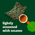 6 Packets, 0.16 (Pack 6) Bibigo Sesame Flavored Seaweed Snacks, Individual Ounce