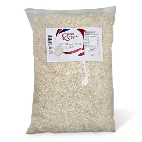 100% AYISYEN Riz Shelda - Diri Shelda- Rice Blancs- Directly from Haiti -