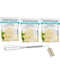 Nani Organics Ice Cream Mix. Vanilla. Each Pocket of 8 Oz Makes 2 Quarts