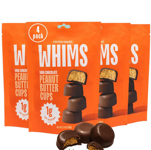 Oat Milk Dark Chocolate Peanut Butter Cups Vegan, Dairy-Free & Gluten-Free Low