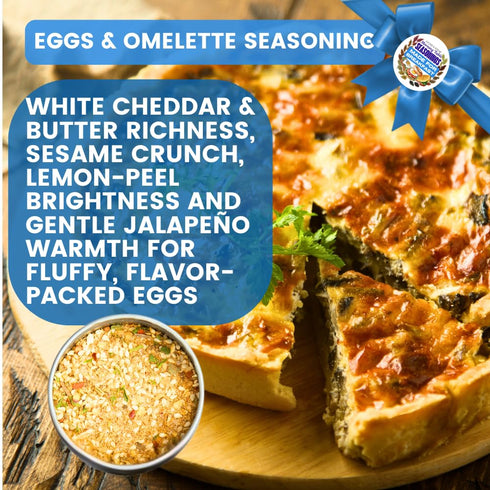 Packaged Set 3 GLP-1 Made for Breakfast: The Morning Table Seasonings | Gift of Spice Blends | All Natural, Non GMO |