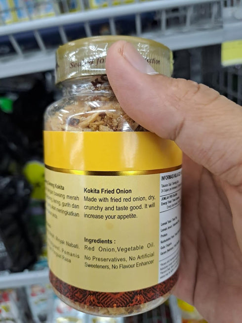 Kokita 85 (Pack 2) Bawang Goreng - Fried Onion, Gram