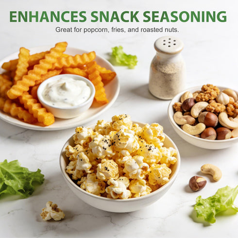 22 oz (1.3 lb) 624g, Soeos Garlic Powder, Granulated, Pure Garlic Seasoning, Granulated Texture for Cooking, Marinades