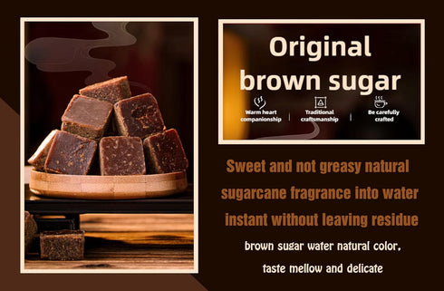 DIAN MAI HAO 250g 8.81oz handmade dark brown sugar period