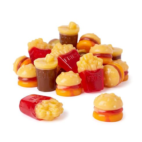 NY Spice Shop Gummy Burger and Fries 4D Gummy Candy - 5