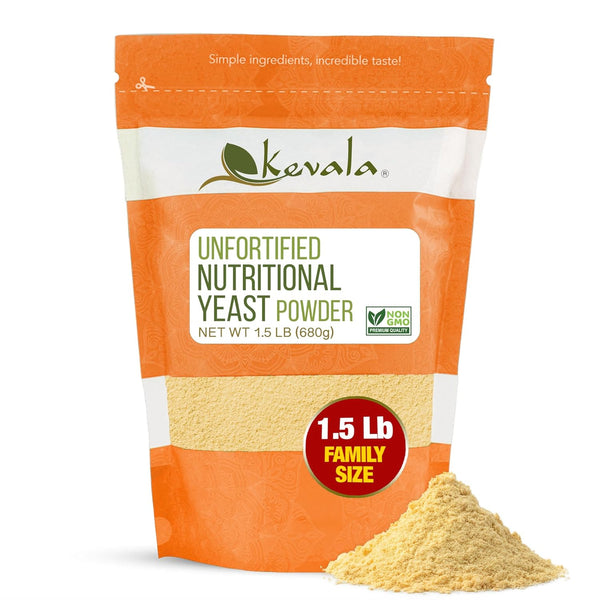 Kevala Nutritional Yeast - Premium Non Fortified Powder for Vegan Cooking, Product