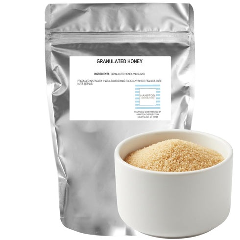 1.5 Honey Granules, Pound Resealable Bag, Hampton Distribution