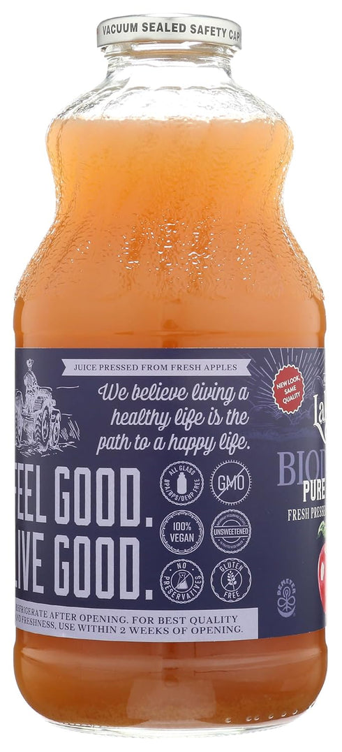 32 Lakewood Organic Pure Apple Juice, FZ