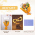 Predimeza Stunning Crochet Flower Bouquet with LED Lights - Handcrafted Knitted Flowers & Crochet Sunflower Arrangement