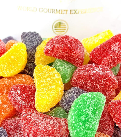 2.5 SweetGourmet Assorted Fruit Slices | Bulk Jelly Candy | Pounds