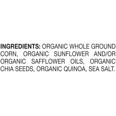 10.1 Oz Late July Chia & Quinoa Organic Tortilla Chips, Bag