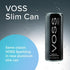 3 Pack 8 24 VOSS Artesian Sparkling Water Cans - of Slim Cans - Pure Carbonated Water Refreshment - Perfect