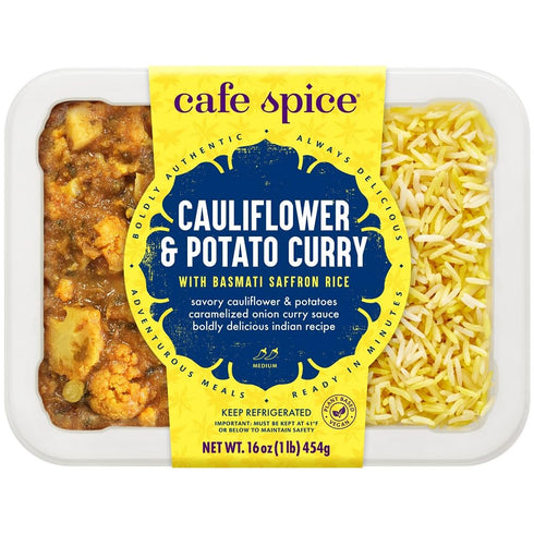 Caf Spice Cafe Spice Cauliflower & Potato Combo Meal, 16 OZ