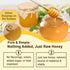 DFYSYSD 100% 18oz/510g, Wildflower Honey, Raw Unfiltered Honey, Natural and Pure, Fresh Sweetness, Floral, a Hint