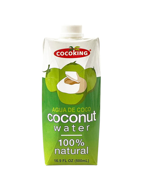Cocoking 16.9 Oz (Pack 12) Thai Coconut Water Pure Nam Hom Coconuts Natural Electrolyte Drink No Added Sugar, Not from