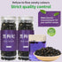 7.76oz/220g Hee Creek Super Grade Black Goji Berry Black Wolfberry Tea Natural Wild Goji Berries Tea Caffeine-Free