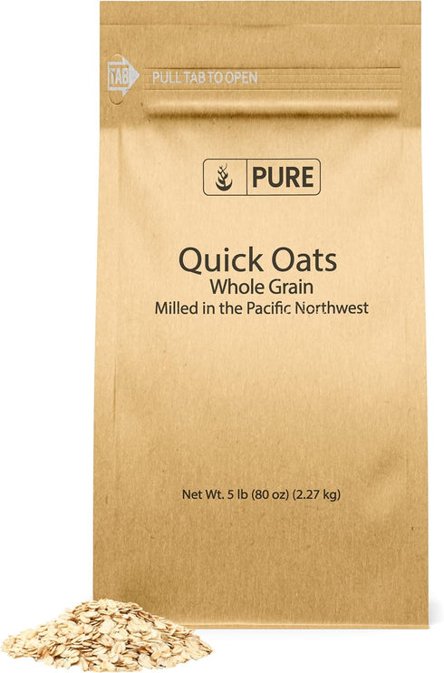 PURE ORIGINAL INGREDIENTS Bee Pollen & Quick Oats Breakfast Bundle