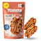 Yomms Nutty Chia Glazed Whole Pecan Halves, 3.5 oz, Gluten-Free & Non-GMO