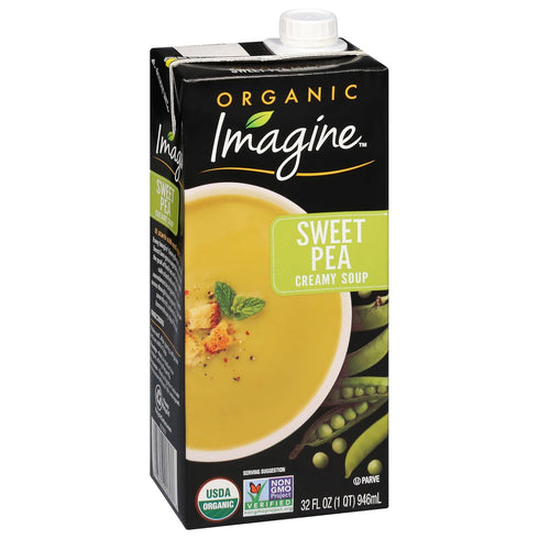 32 oz Imagine Organic Creamy Sweet Pea Soup