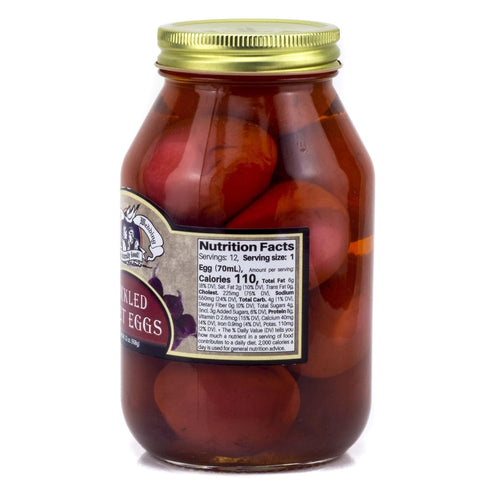 32oz (Pack 2) Amish Wedding Pickled Beet Eggs