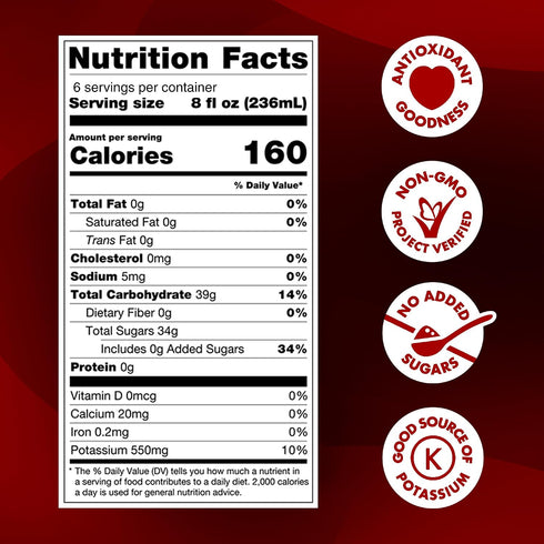 100% 48 Oz (Pack 2) POM Wonderful Pomegranate Juice, Fl