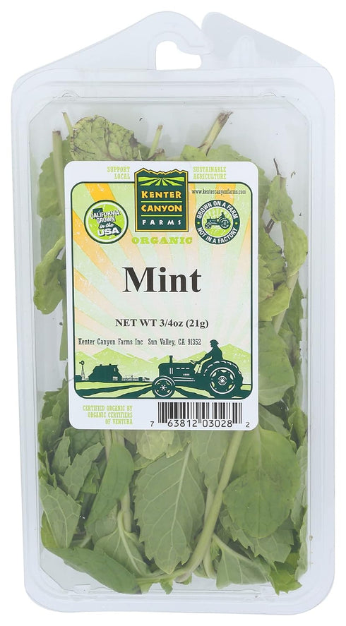 Fresh Produce Herb Mint Organic, 0.75 Ounce