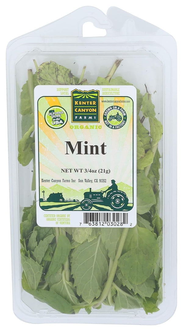 Fresh Produce Herb Mint Organic, 0.75 Ounce