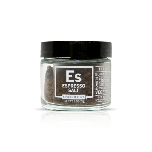 Set Set 6 Spiceology - Gourmet Luxe Infused Salt Sampler Gift - of - Flavors Include: Fleur de Sel, Espresso, Lime
