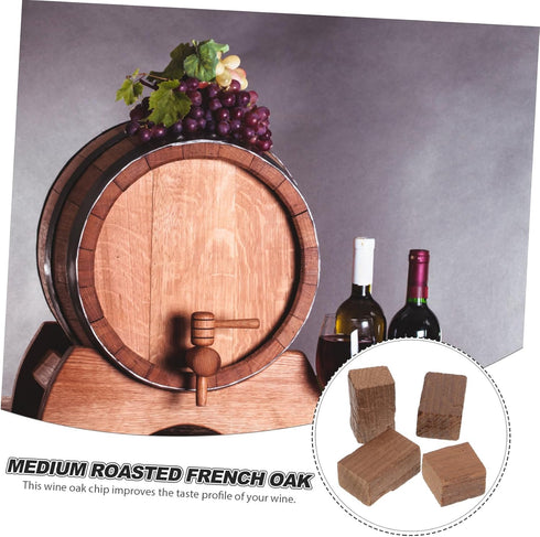 50g Wooden Wine Brewing Chips - Enhance Flavor and Aroma for Home Winemaking