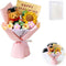 Generic Graduation Bear Crochet Flower Bouquet Set,Graduation Gifts,Class of 2026 Grad Sunflower Bouquets