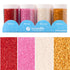 Sweets Indeed Valentines Day Sanding Sugar 4 Pack | Pink Red White