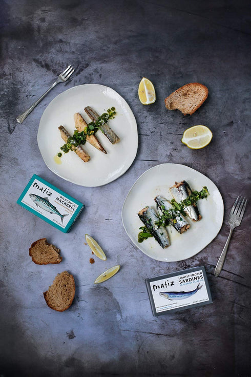 3 (5 Pack) Matiz Mackerel in Extra Virgin Olive Oil | Ounces | Spanish Natural Artisan Wild Caught Fish