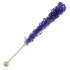 36 Purple Rock Candy Sugar Sticks - Grape Flavored - Individually Wrapped Purple Candy Treats