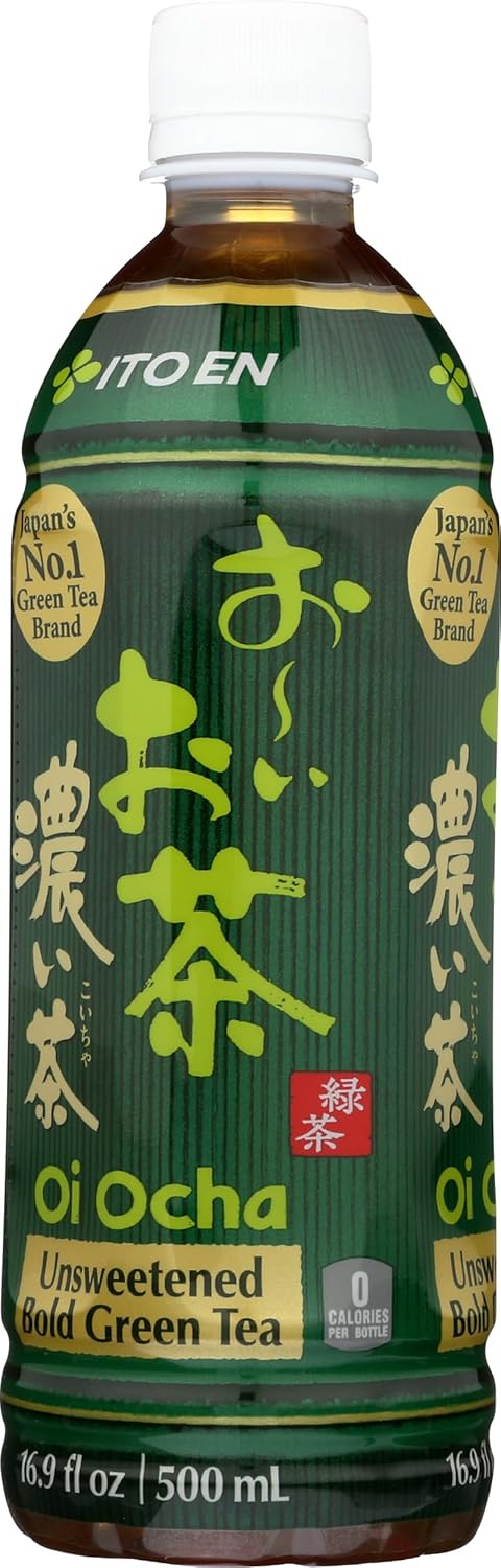 16.9 Oz Ito En, Tea Green Dark Oi Ocha Unsweetened, Fl