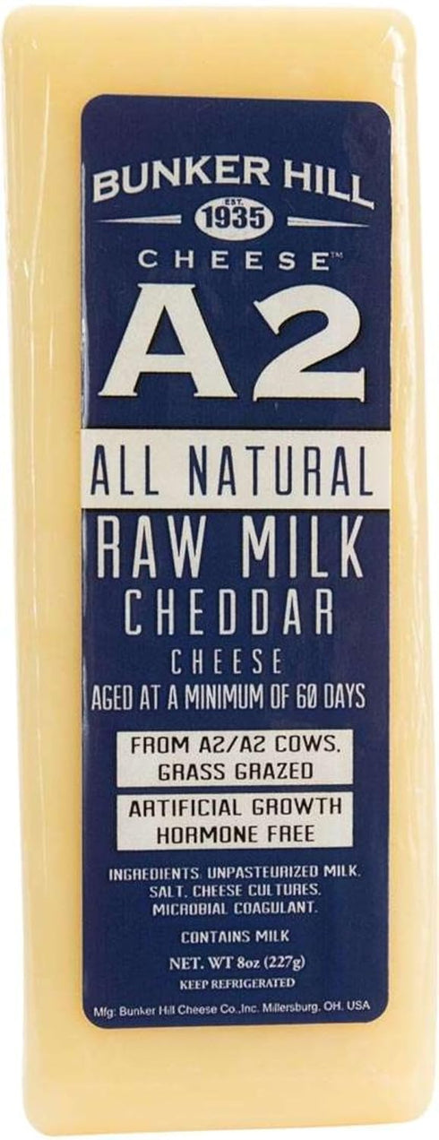 Generic A2 Raw Milk Cheese 8 oz (Pack of 3)