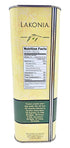 LAKONIA IMPORTS 101.4 Oz 3L Lakonia Extra Virgin Olive Oil can GREECE