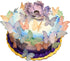 Edible Butterflies for Cake Decorating, Set of 24-2" Big Size Cake and Cupcake Toppers