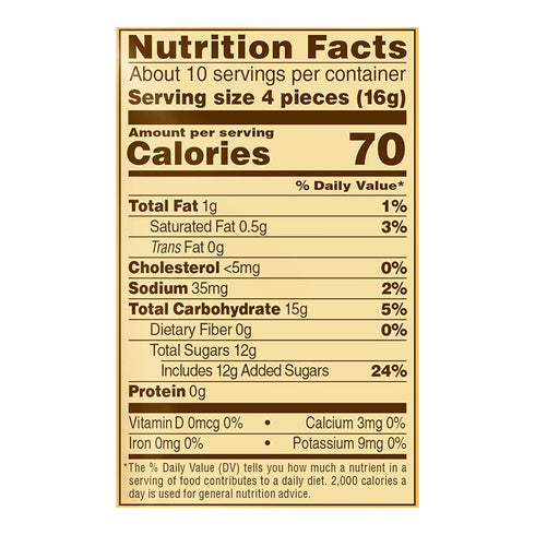 Werther's Original 5.5 (Pack 12) Caramel Coffee Hard Candy, Individually Wrapped Candy, Ounce