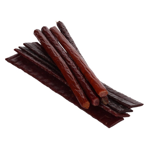 20 Buffalo Bob's Exotic Jerky Gift Box - Staff Favorite Piece Assortment: Alligator, Buffalo, Venison, Beef, Ostrich
