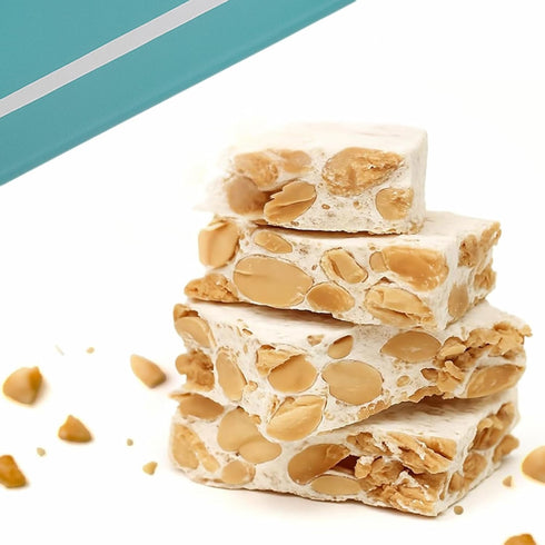 ANDY ANAND CHOCOLATIER Sugar Free Almond Soft Nougat Brittle, Made in Italy,
